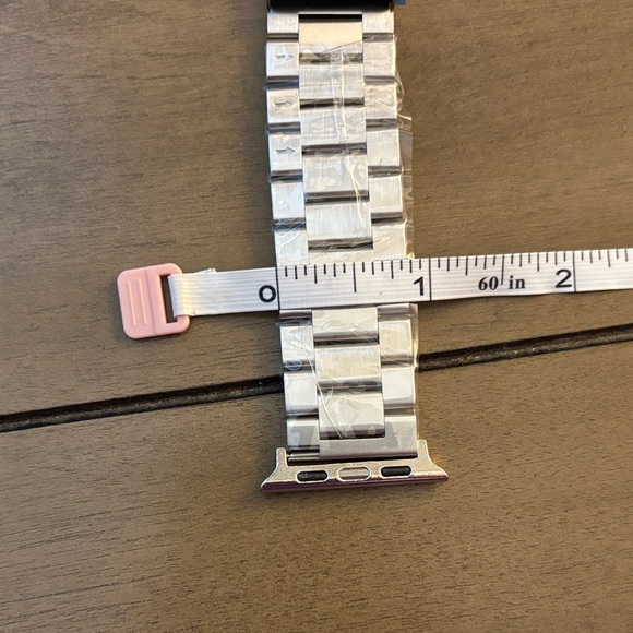 NWOT Stainless Steel Apple Watch Band - Silver and Gold - Picture 4 of 4